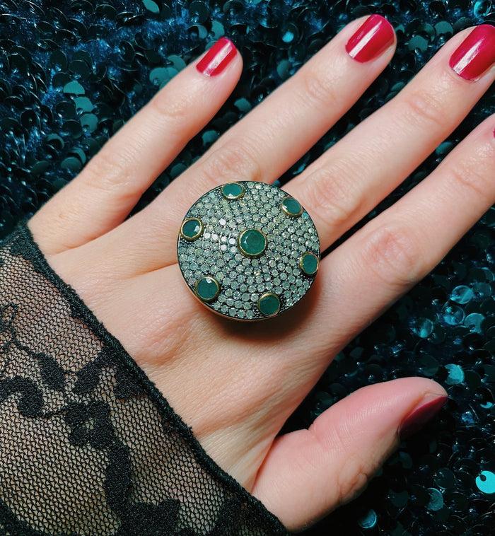 Anna Nina Pioneer Ring Gold Plated