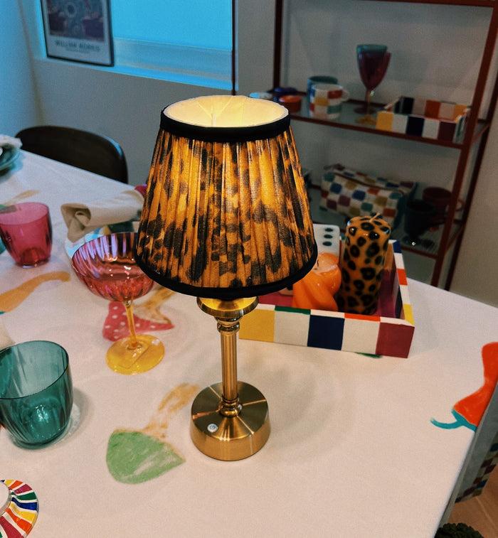 Anna Nina Pooky Leopard Cotton Lampshade