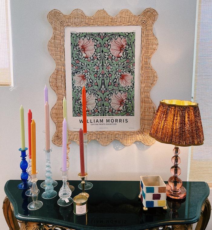 Anna Nina Pooky Pink Bubble Resin Table Lamp