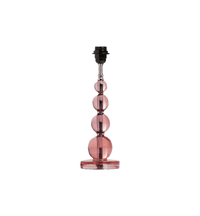 anna nina Pooky Pink Bubble Resin Table Lamp