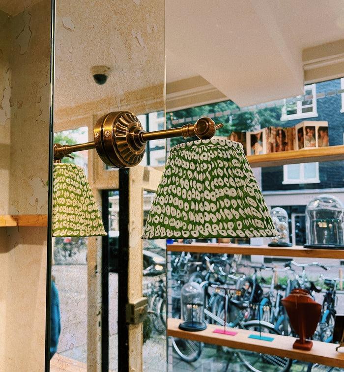 Anna Nina Pooky Rose Brass Wall Lamp