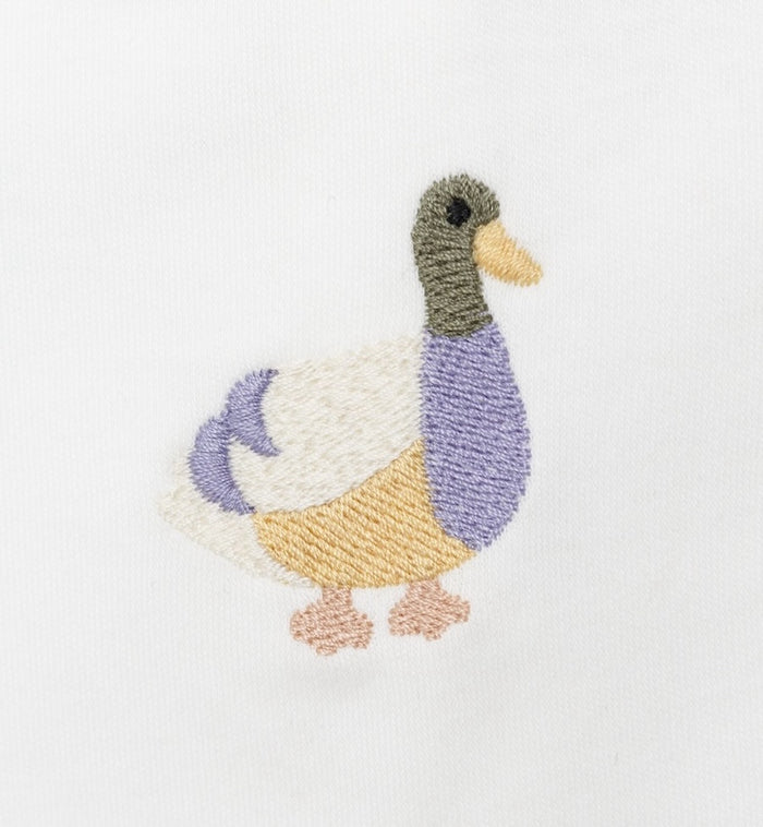 Anna Nina Posh Mallard Bodysuit White