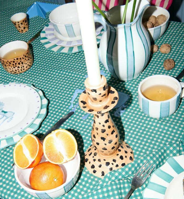 Anna Nina Powder Striped Cappuccino Mug