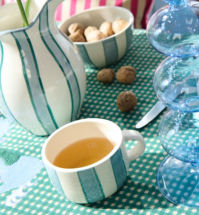 Anna Nina Powder Striped Cappuccino Mug