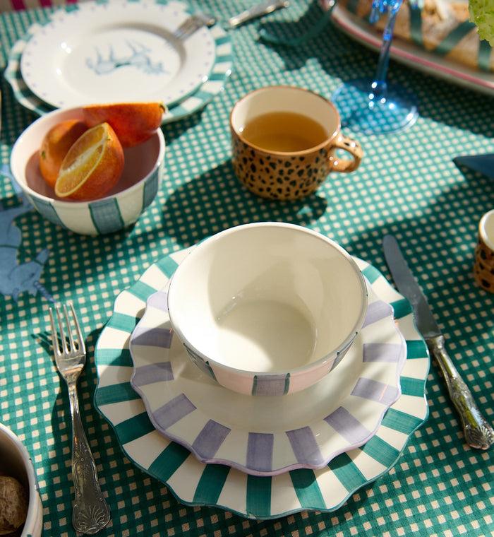 Anna Nina Powder Striped Yogurt Bowl