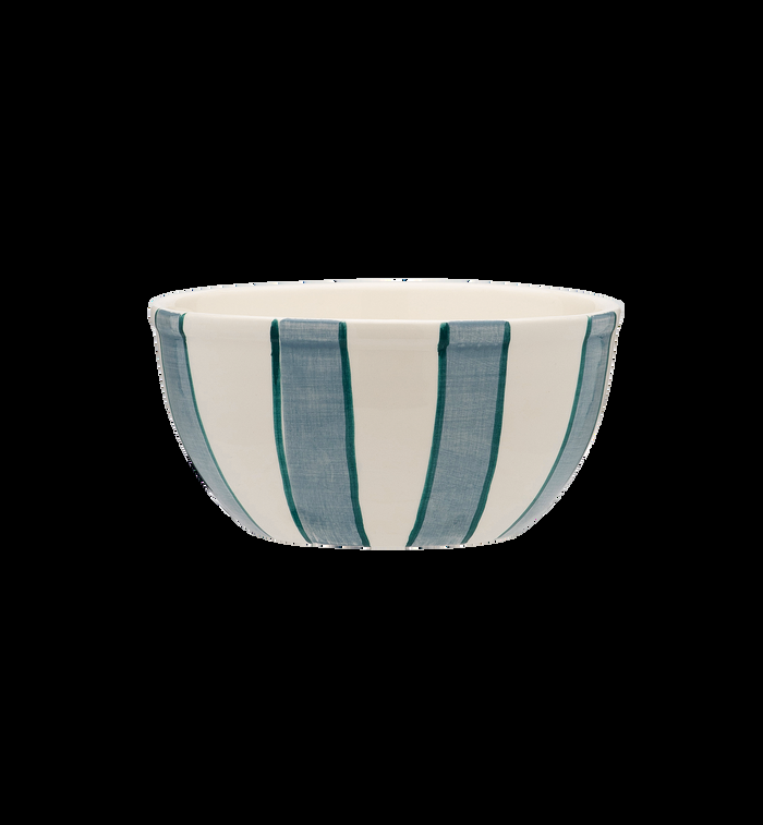 anna nina Powder Striped Yogurt Bowl