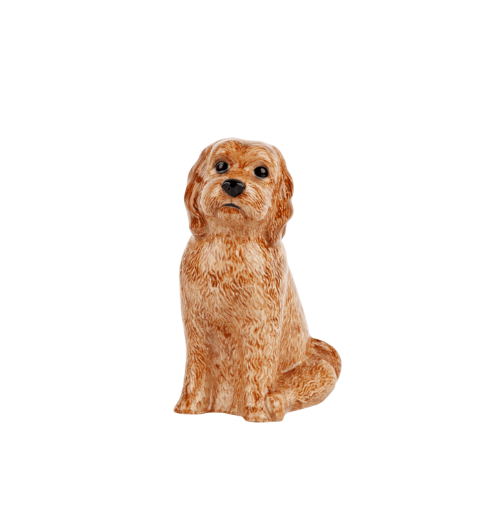 anna nina Quail Cockapoo Flower Vase