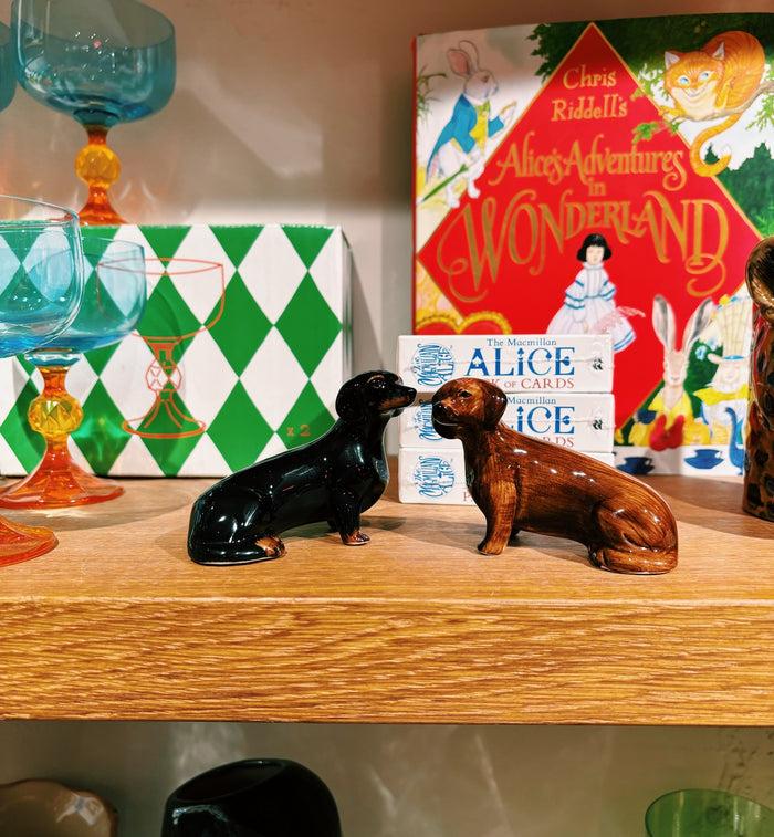 Anna Nina Quail Dachshund Salt And Pepper