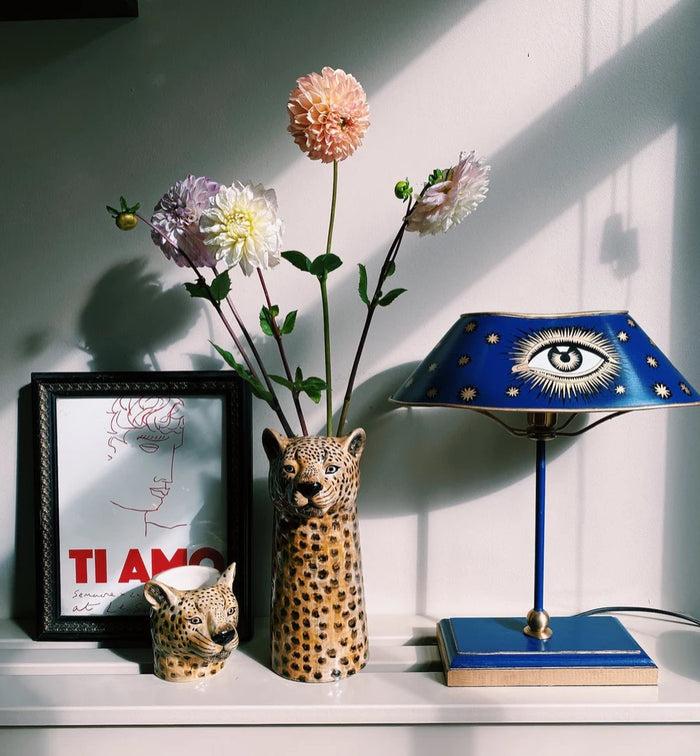 Anna Nina Quail Leopard Flower Vase