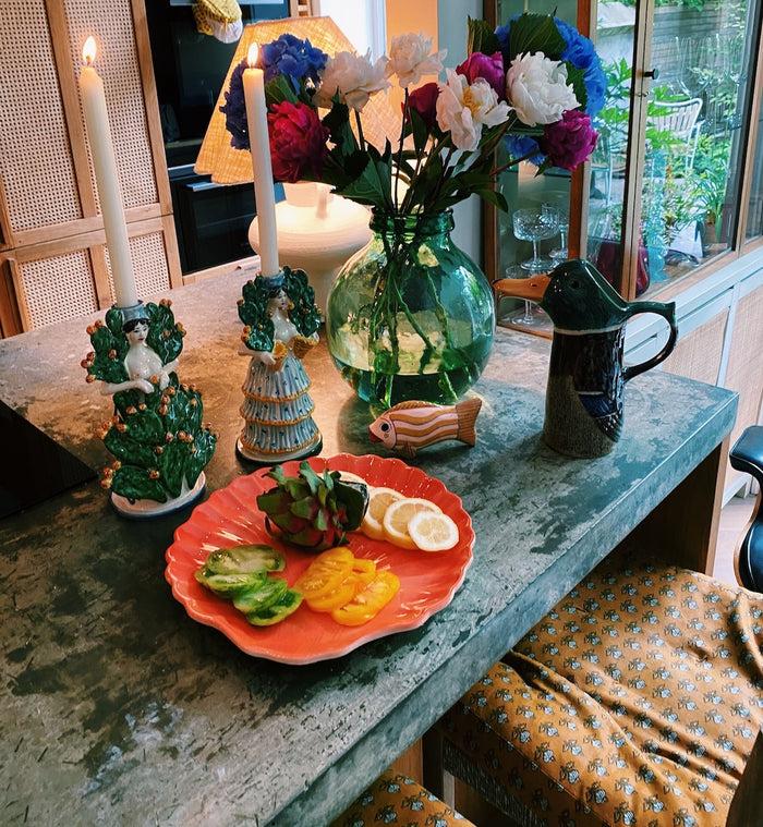 Anna Nina Quail Mallard Water Jug