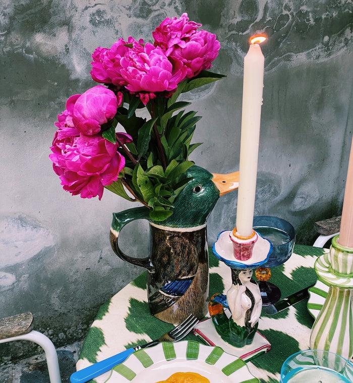 Anna Nina Quail Mallard Water Jug