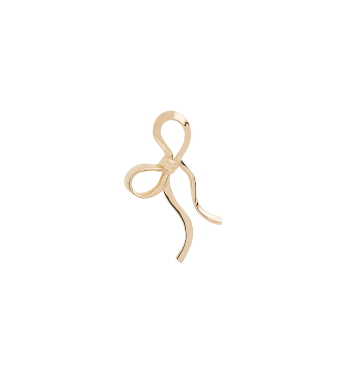 anna nina Queen's Bow Charm 14K