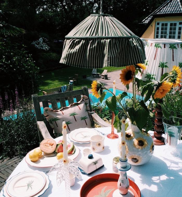 Anna Nina Rayure Fern Frill Lamp