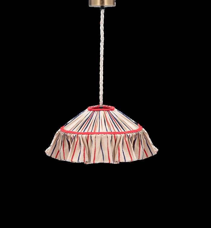 anna nina Rayure Frill Lamp