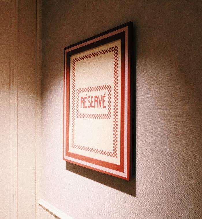 Anna Nina Réservé Poster