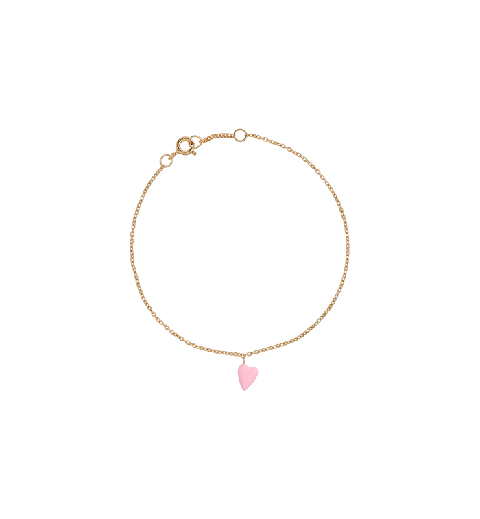 Anna Nina Rose Heart Beat Bracelet Silver