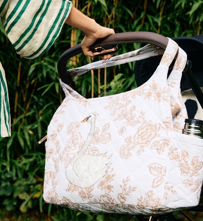 Anna Nina Rose Quilted Tote Bag