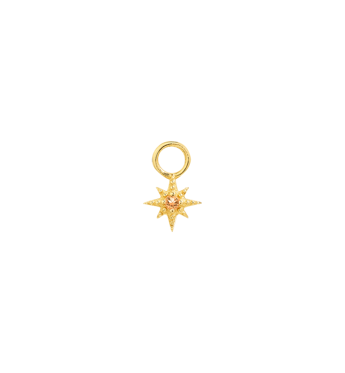Anna Nina Run To The Sun Piercing Charm 14K