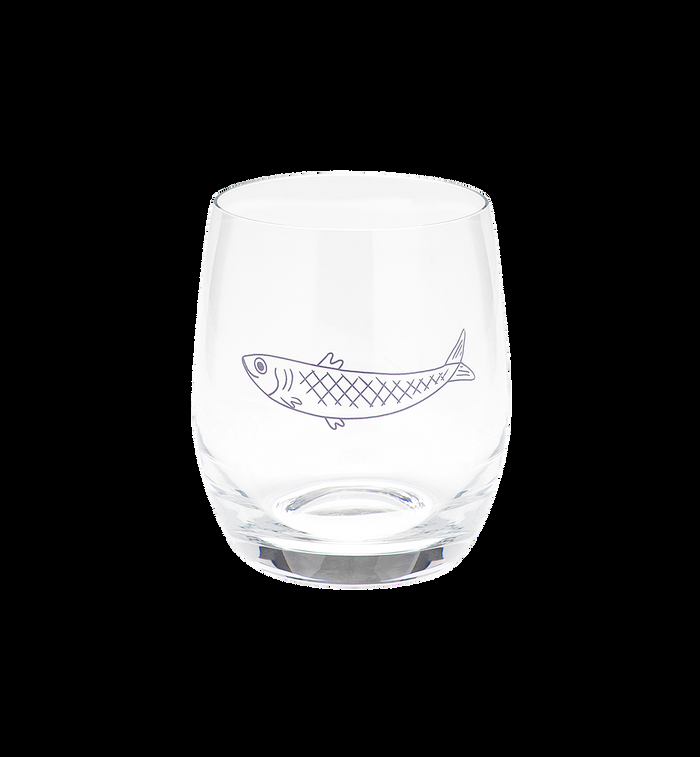 anna nina Sardine Water Glass