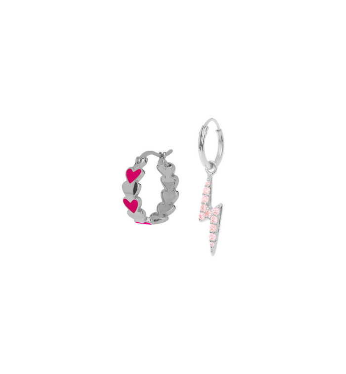 Anna Nina Set: Electric Love Silver