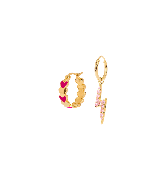 anna nina Set: Electric Love Silver