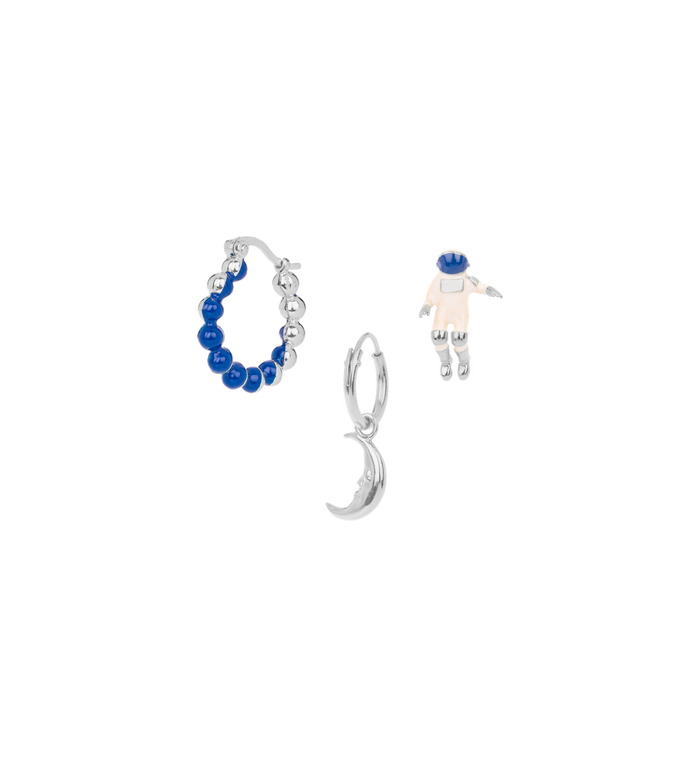 Anna Nina Set: Moon Landing Silver