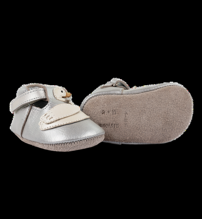 Anna Nina Shimmer Swan Shoes Grey