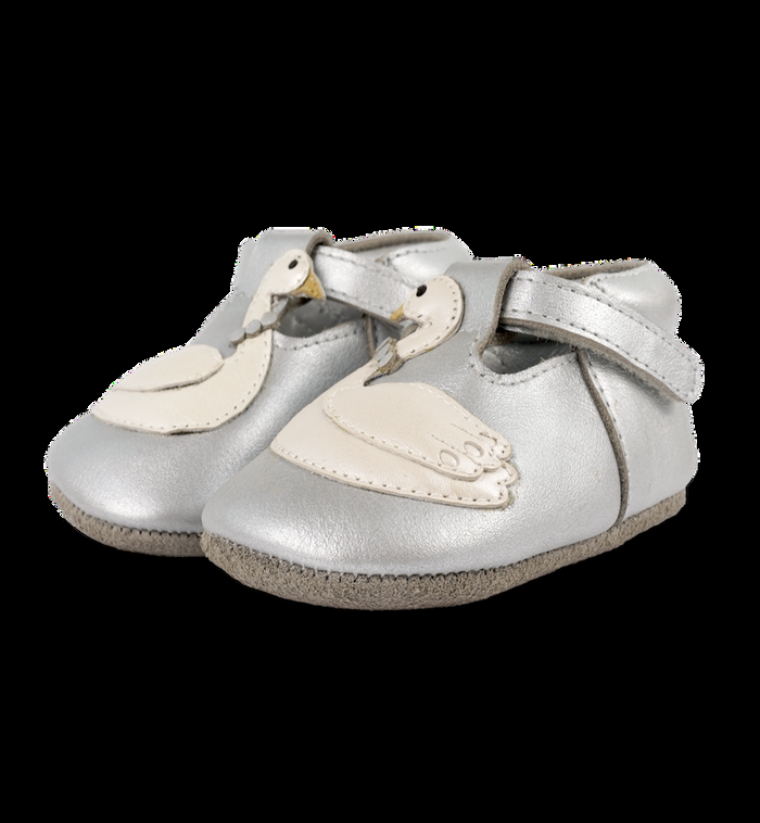 anna nina Shimmer Swan Shoes Grey