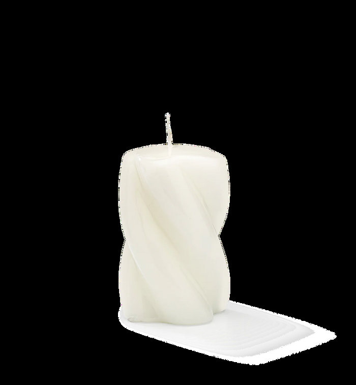 Anna Nina Short Twisted Blunt Candle Nude