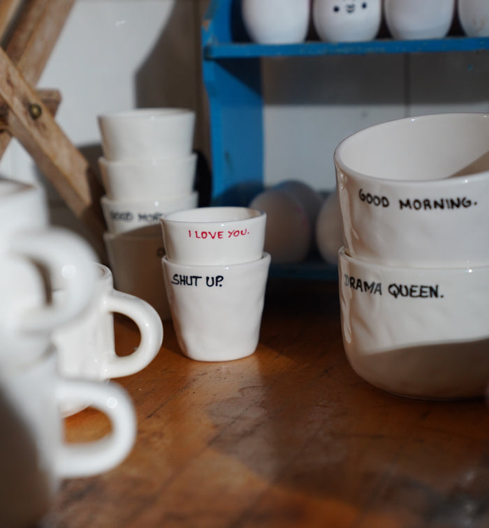 Anna Nina Shut Up Espresso Cup