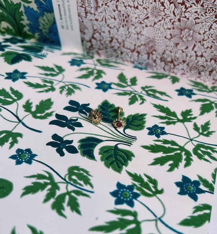 Anna Nina Single Aurora Stud Earring 14K