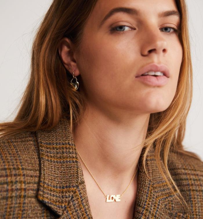 Anna Nina Single Eclectic Anna Stud Earring 14K