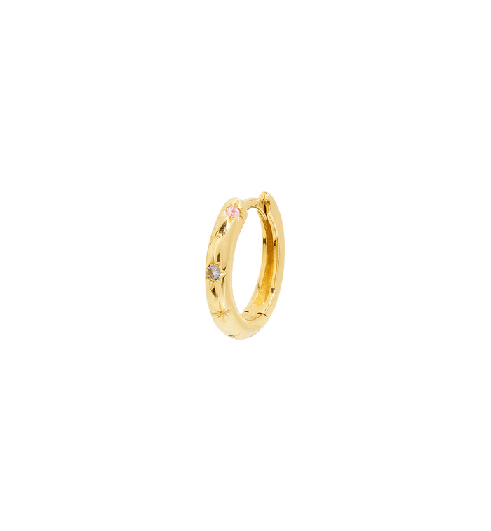 Anna Nina Single Interstellar Ring Earring 14K