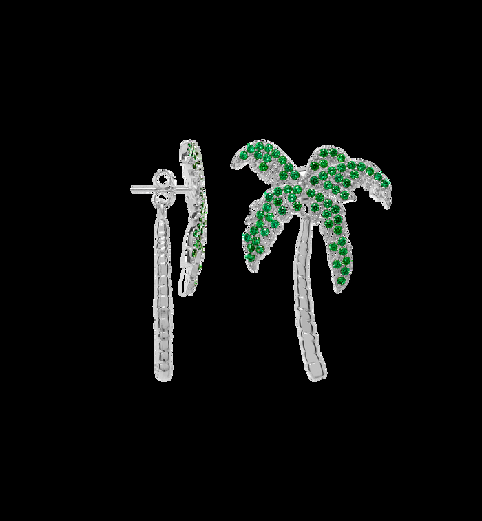 Anna Nina Single Palmier Stud Gold Plated