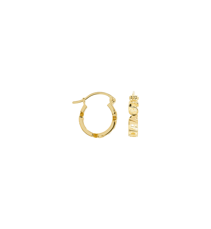 anna nina Single Universal Love Ring Earring 14K