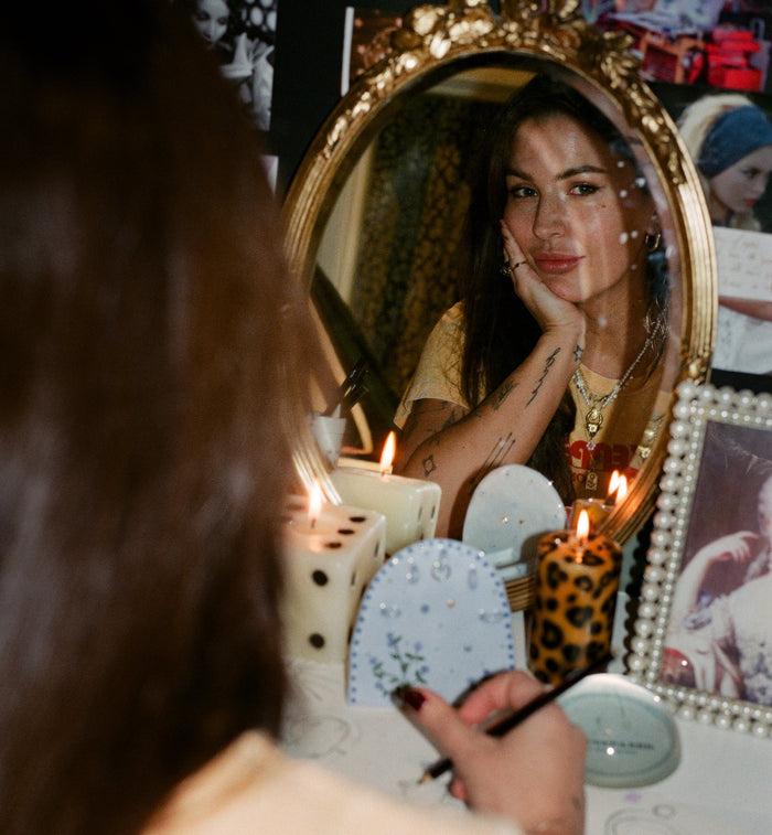 Anna Nina Single Vesper Stud Earring 14K