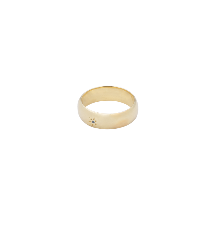 anna nina Sky of Wonder Ring Gold Plated