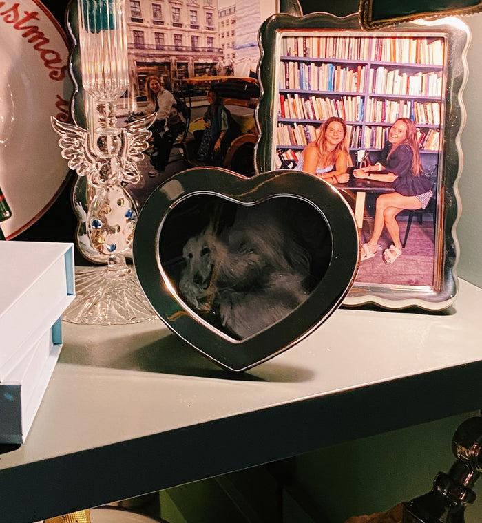 Anna Nina Small Silver Heart Frame