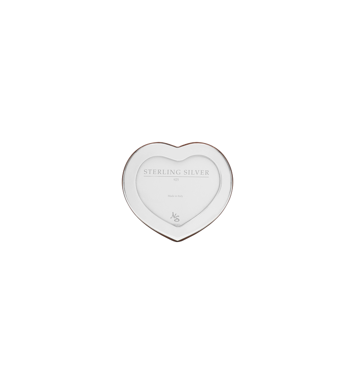 anna nina Small Silver Heart Frame