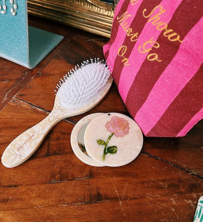 Anna Nina Solar Eclipse Croissant Hair Brush