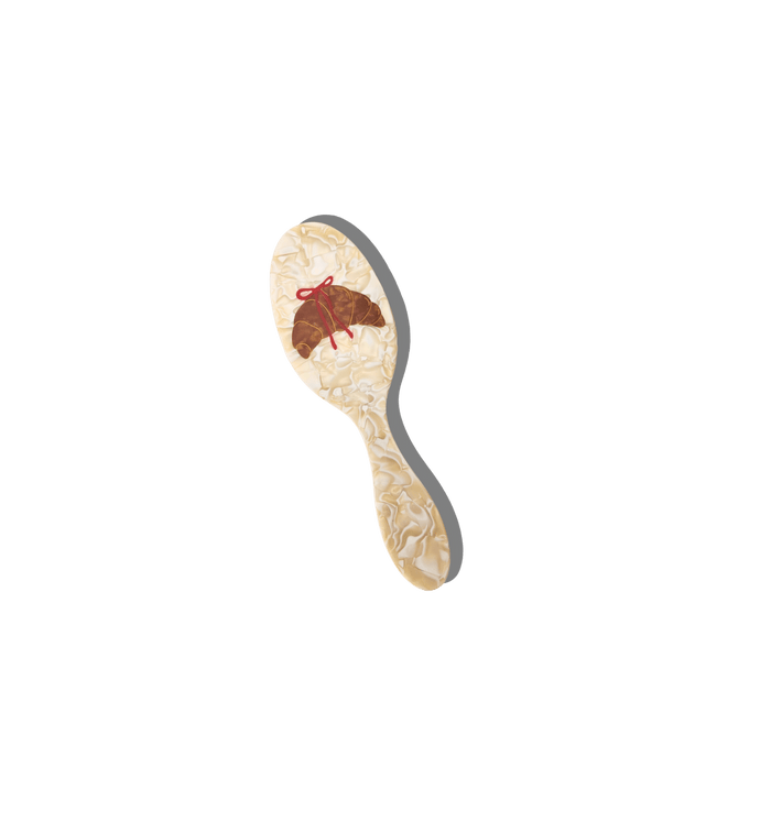 anna nina Solar Eclipse Croissant Hair Brush