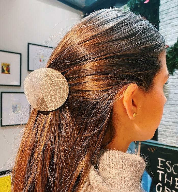 Anna Nina Solar Eclipse Disco Ball Hair Clip
