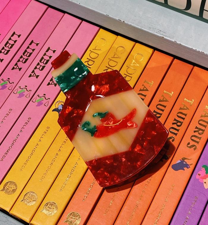 Anna Nina Solar Eclipse Spicy Hot Sauce Hair Clip