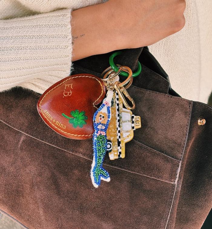 Anna Nina Solar Eclipse Taxicab Bag Charm