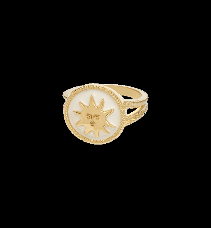 Anna Nina Soleil Ring Gold Plated