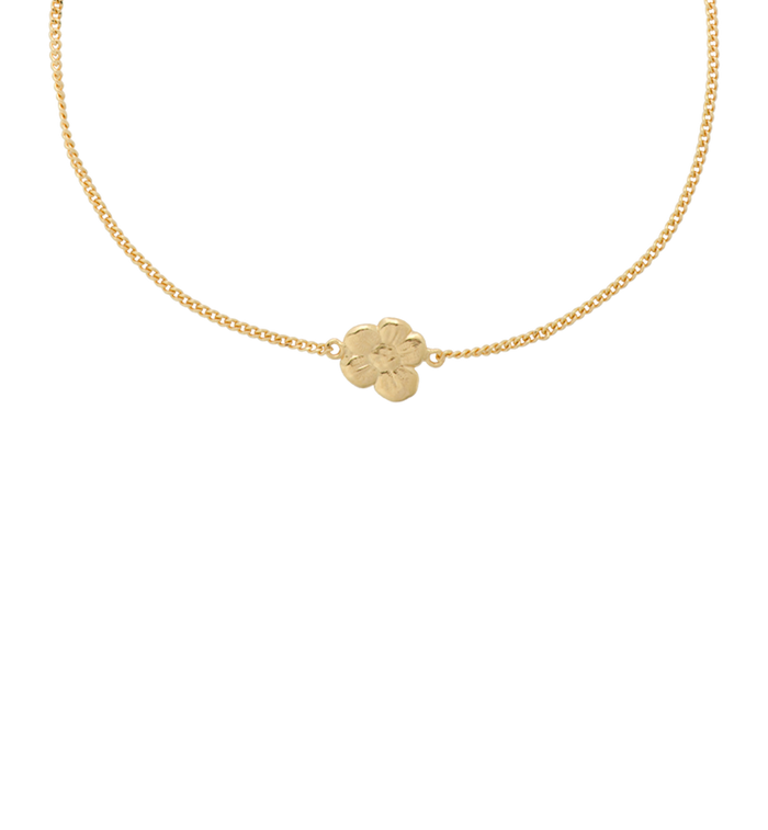 anna nina Soul Flower Bracelet Silver