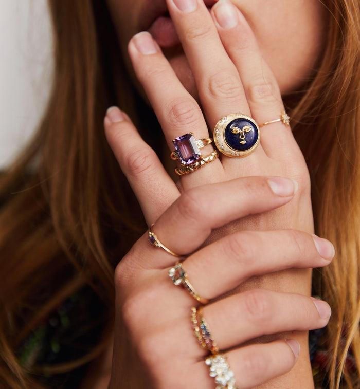 Anna Nina Soulmate Ring 14K Yellow Gold