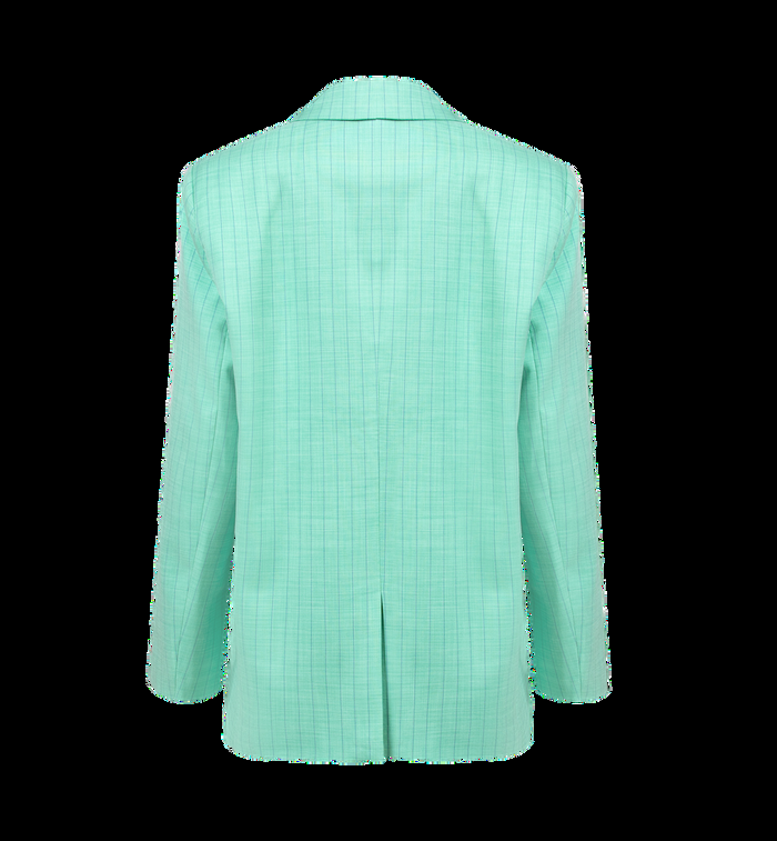 Anna Nina Stella Nova Pin Striped Blazer Green