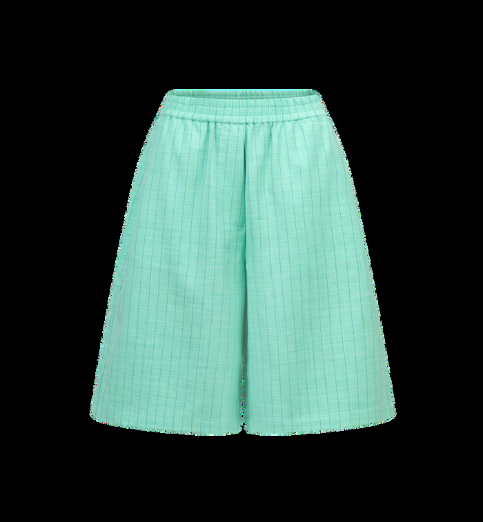 anna nina Stella Nova Pin Striped Shorts Green