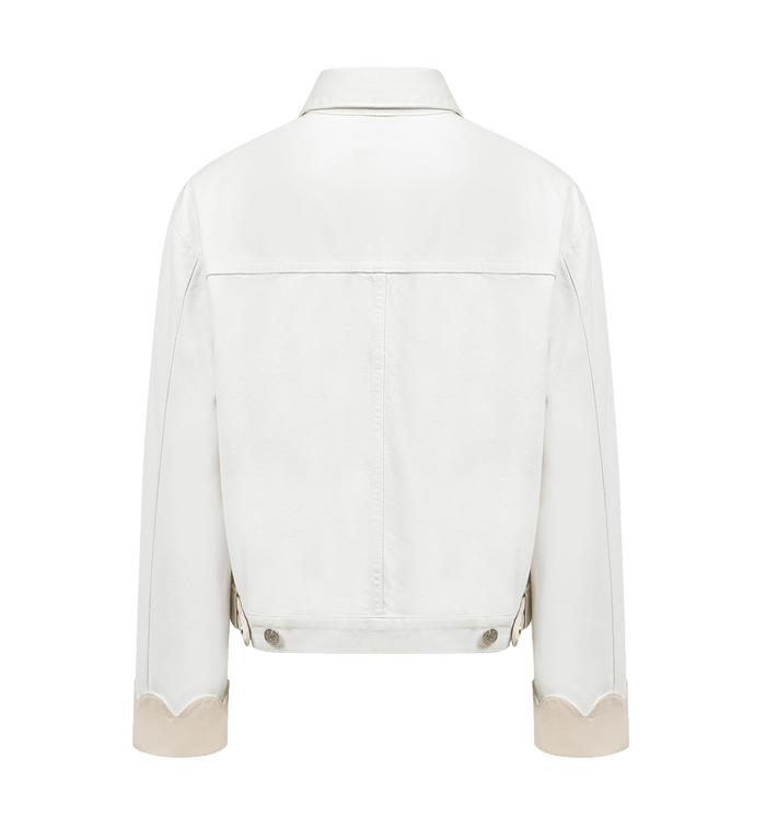 Anna Nina Stella Nova Two-Toned Jacket White